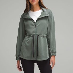 Lululemon Softstreme Cinch-Waist Jacket Smoked Spruce 14